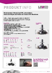 LEUCO Schwenkmesserkopf für CNC