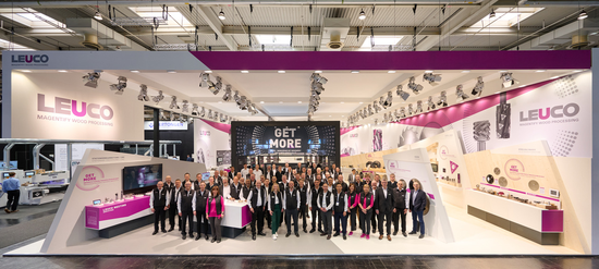 The LEUCO team says THANK YOU for visiting our stand!